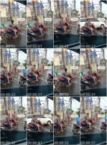 Viral Couple Rider Scandal Tigang Habang Nag Drive