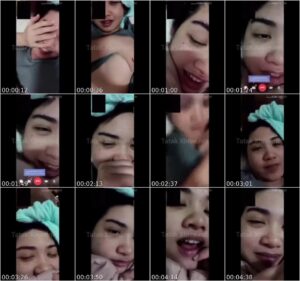 pinay pinasilip ang malaking papaya sa video call