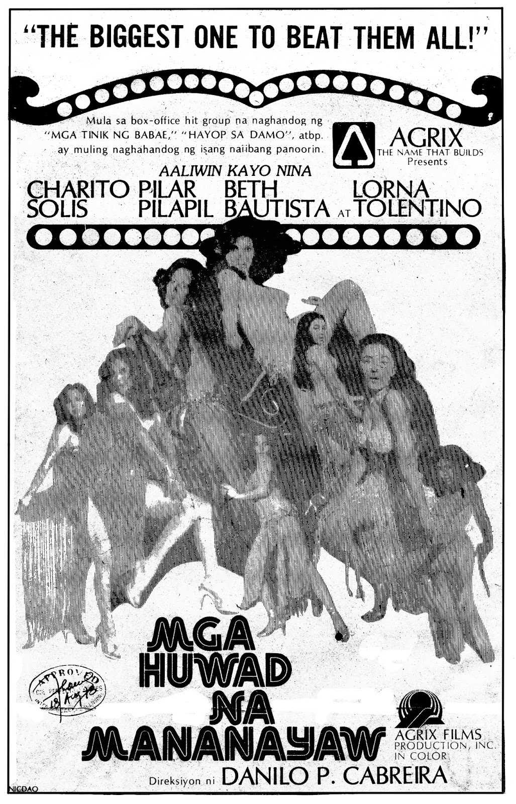 Mga Huwad Na Mananayaw 1979 Movie Poster